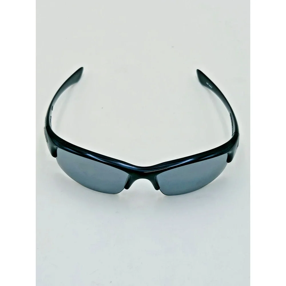 Oakley Half Jacket Polarized Sunglasses Black Frame w/ Pouch Mens
